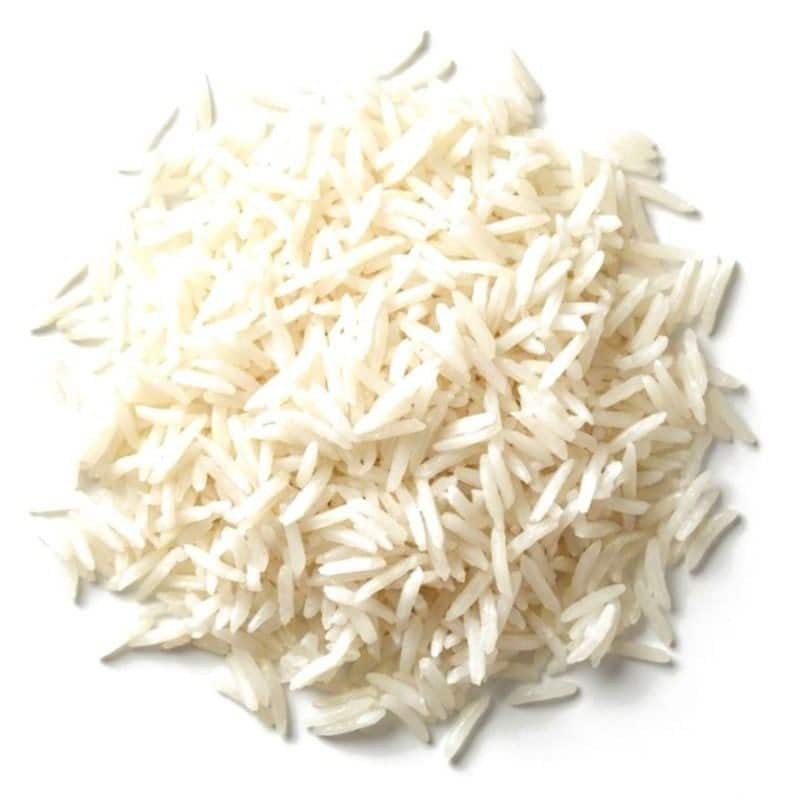 Fully cooked IQF basmati rice