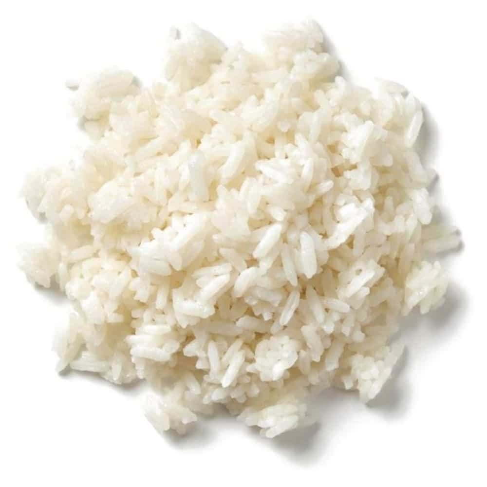 Fully cooked IQF Calrose rice