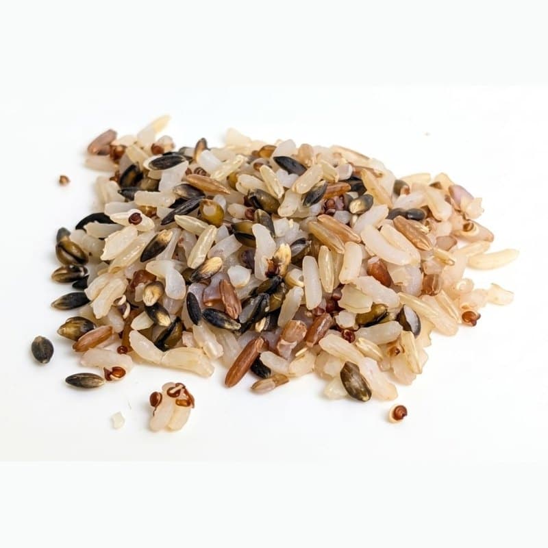 IQF Four Grain Blend, fully cooked and individually quick frozen